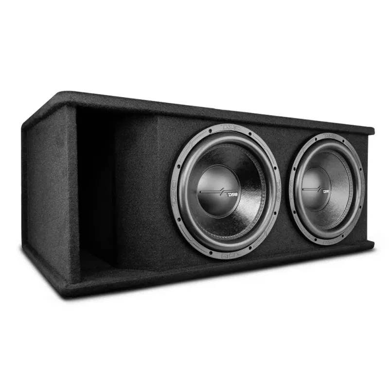 DS18 Basspakke med 2x12`` kasse og forsterker på 1200W RMS