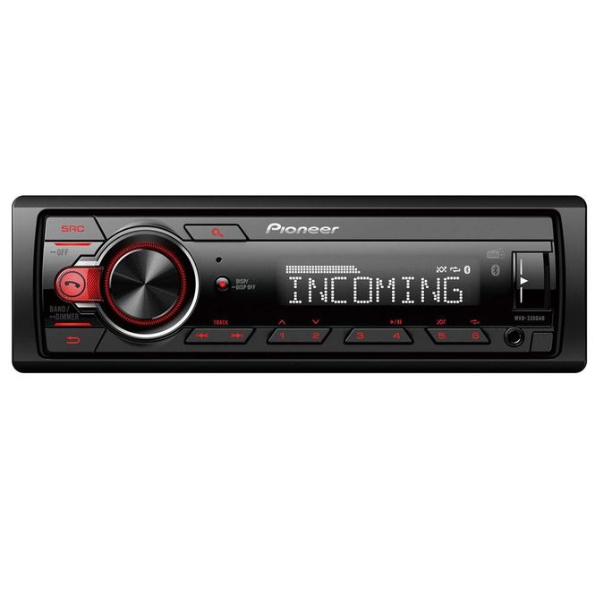 Hovedbilde Pioneer MVH-330DAB 1Din DAB+, BT, USB, AUX, ...