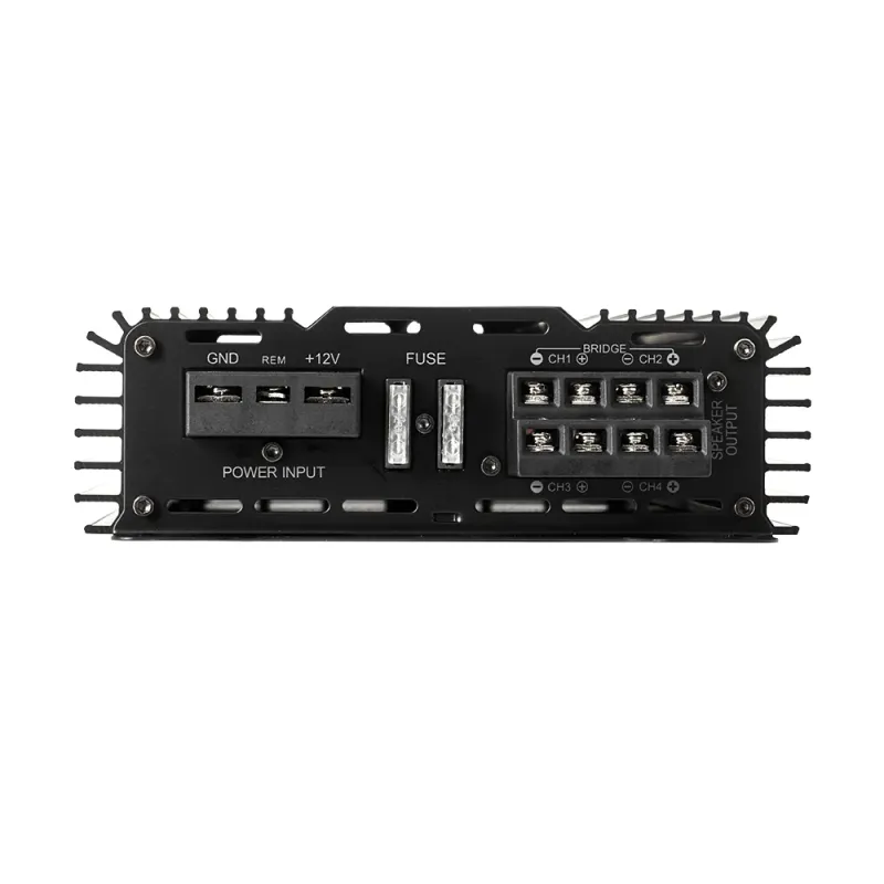 Bass Habit Rebel RA800W  4x60W RMS 4 ohm / 4x100W RMS 2 ohm 