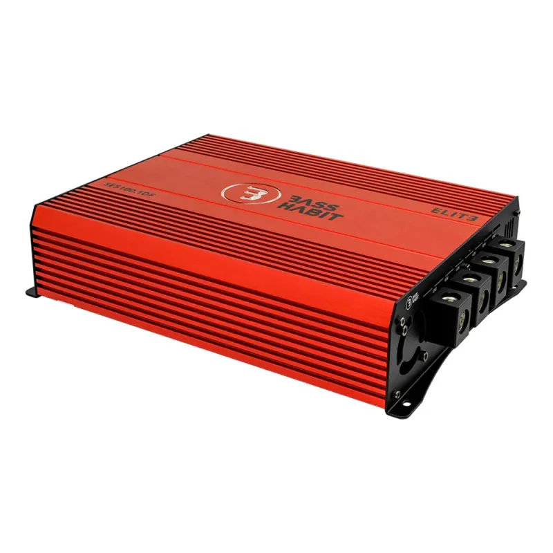 Bass Habit SPL ELITE 5100.1DF Monoforsterker, 5100W RMS, 1 Ohm
