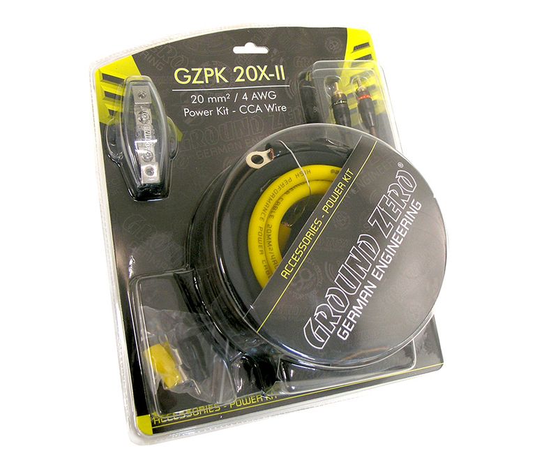 Ground Zero GZPK20X-II 20mm2 kabelkit