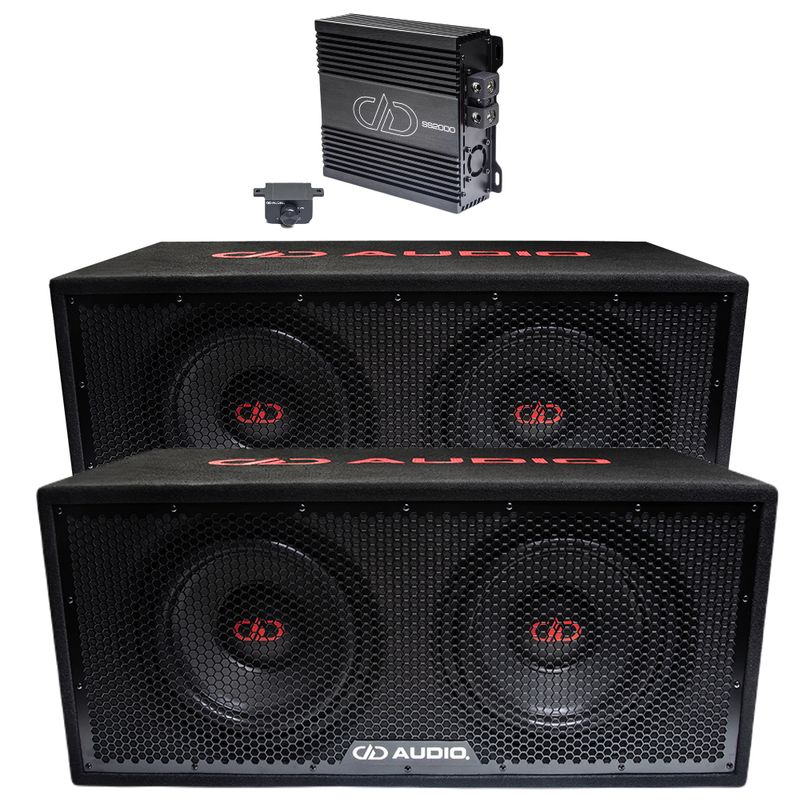DD Audio Basspakke 87liter - 4x12