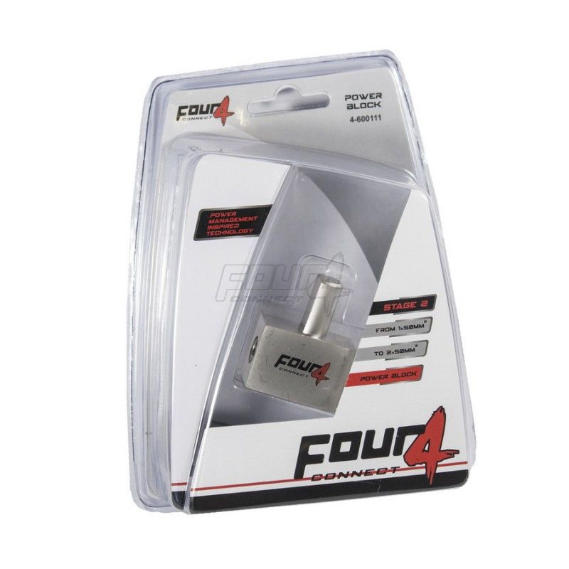 4 CONNECT terminalblokk 1x50mm2 til 2x50mm2