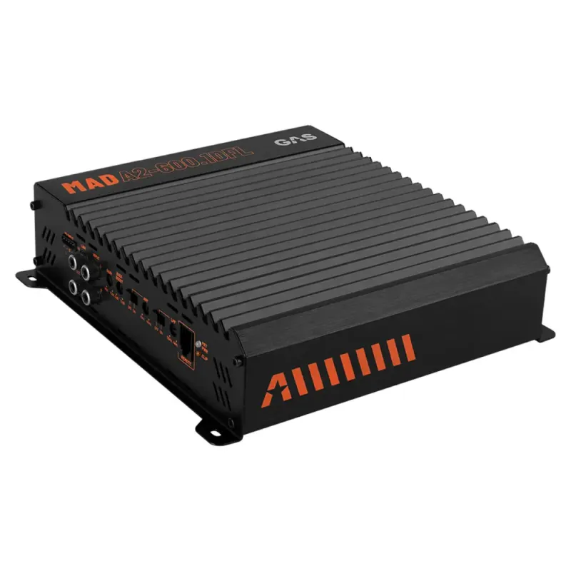 GAS 6.5`` basspakke. 6,5`` MAD subwoofer i kasse og forsterker MAX 600W RMS