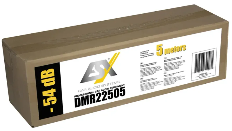 ESX DMR22505. 2,2mm Dempematte rull, 0.5 x 5m, 2,5 m².