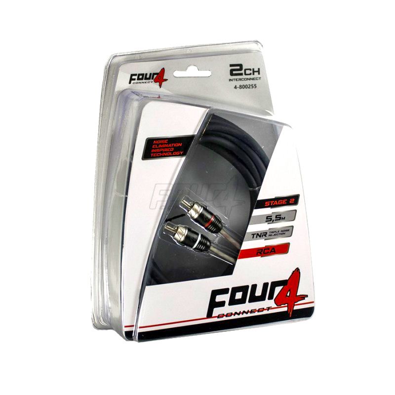 5,5m 4 CONNECT STAGE 2 RCA signalkabel 