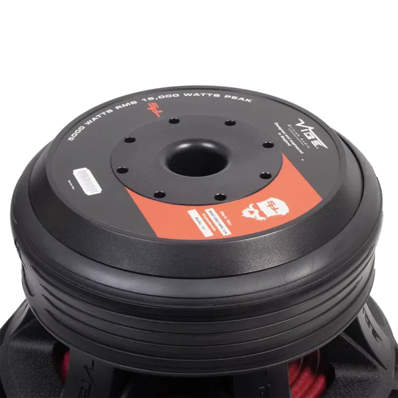 VIBE BlackDeath Competition SPL 18D1-V4 18`` basshøyttaler, 2x1 ohm, 5000W RMS