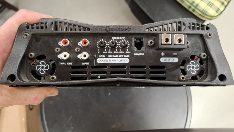 Brukt! Taramps HD8000 8000wRMS i 1ohm, 1x 